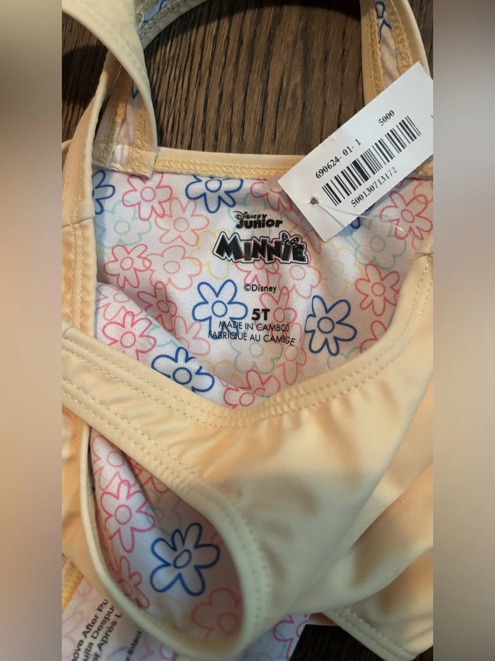 NWT Old Navy Minnie Mouse One Piece Swimsuit 5T